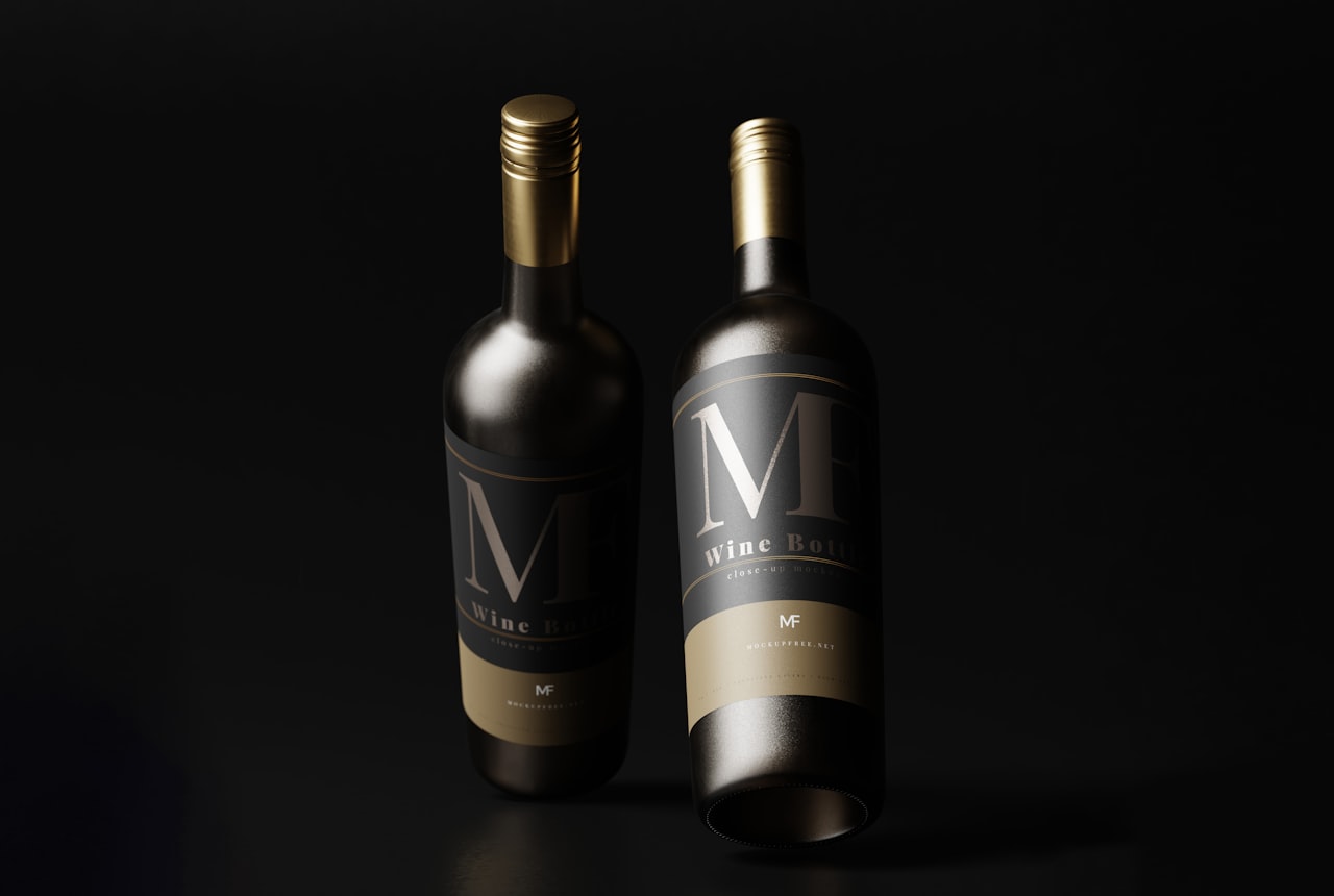 Side-by-side photo of two wine labels — one with Reserve in big letters, one with Single Vineyard or Estate Bottled